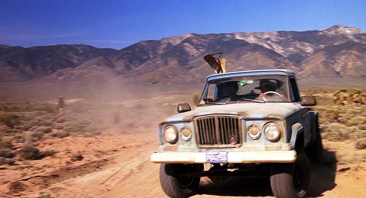Jeep Gladiator used in the movie Tremors. Which makes it even more amazing.
